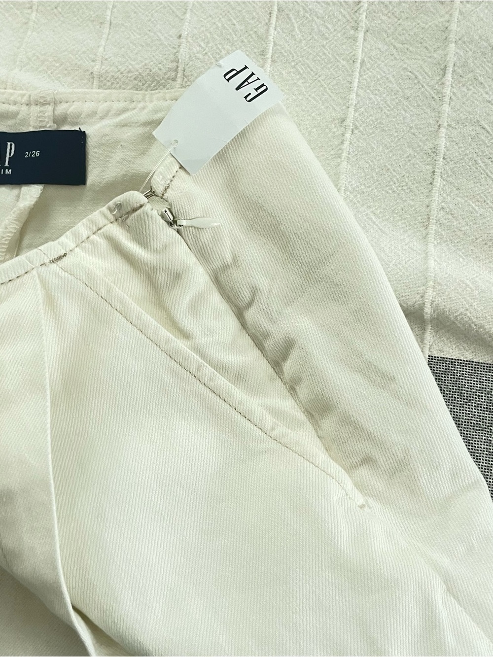 GAP Mini skirt skort size 2/26 NWT 100% cotton Classic Casual - Picture 7 of 10